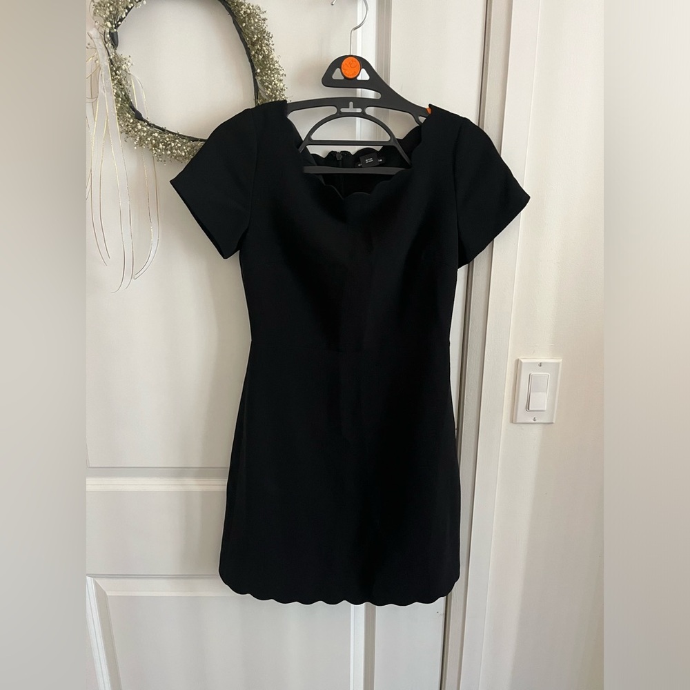 Club Monaco scallop dress